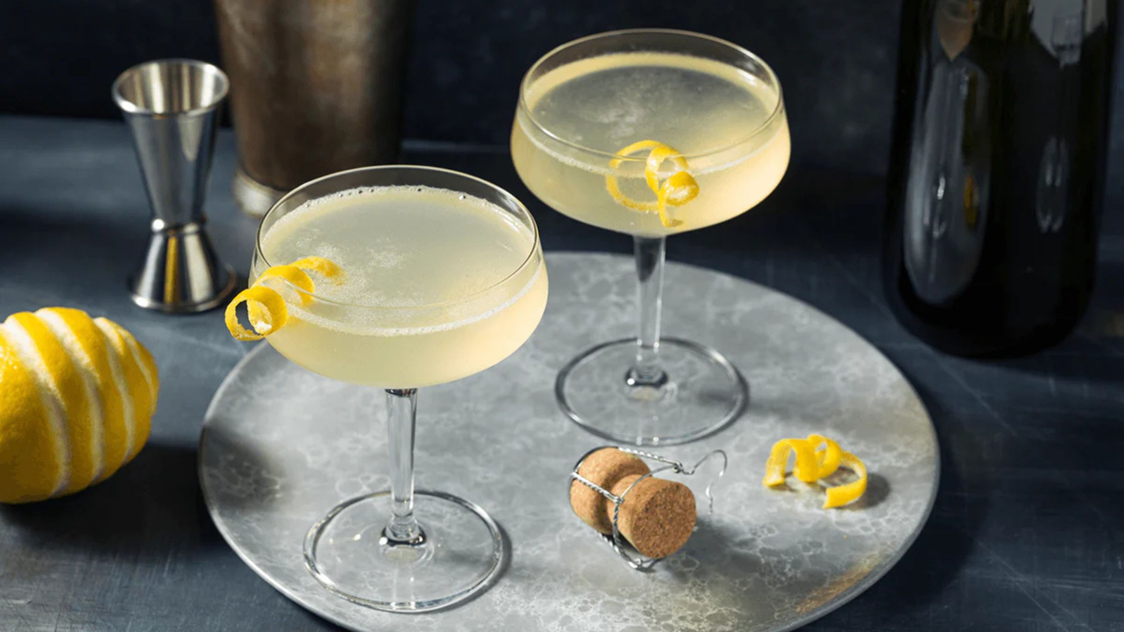 French 75 cocktail 